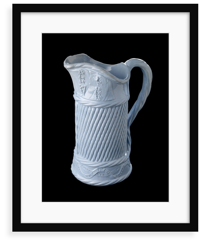 Cable-shaped Atlantic Cable jug by unknown