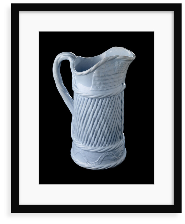 Cable-shaped Atlantic Cable jug by unknown