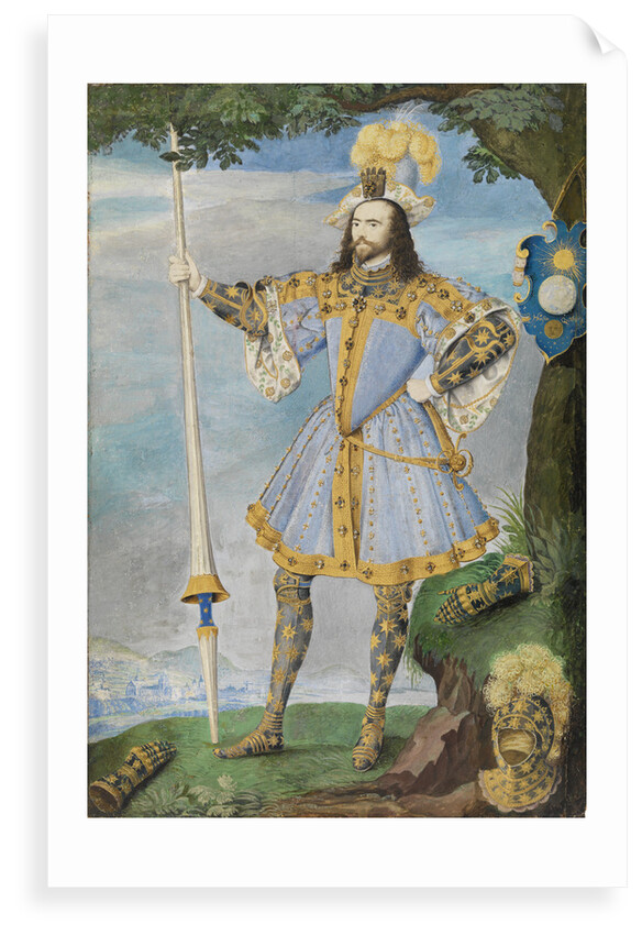 George Clifford, 3rd Earl of Cumberland (1558-1605) by Nicholas Hilliard