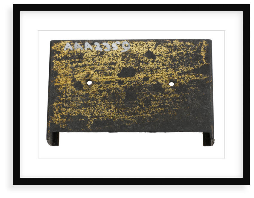 Brass plate by unknown