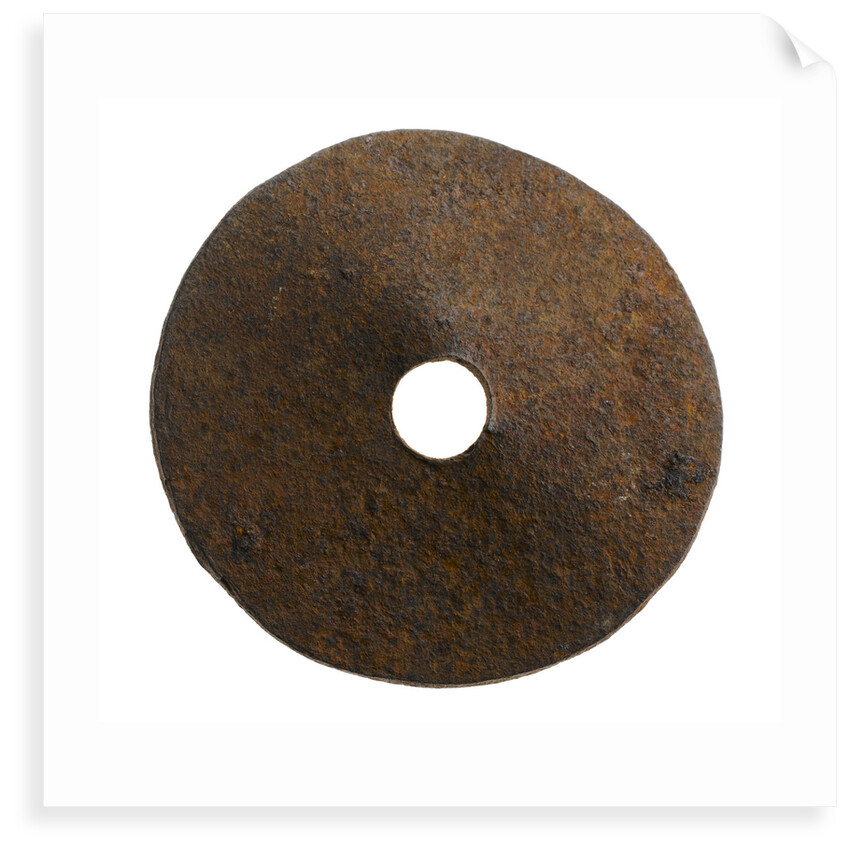 Iron plate by unknown