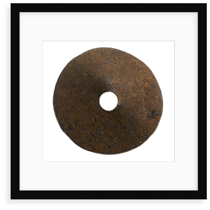 Iron plate by unknown