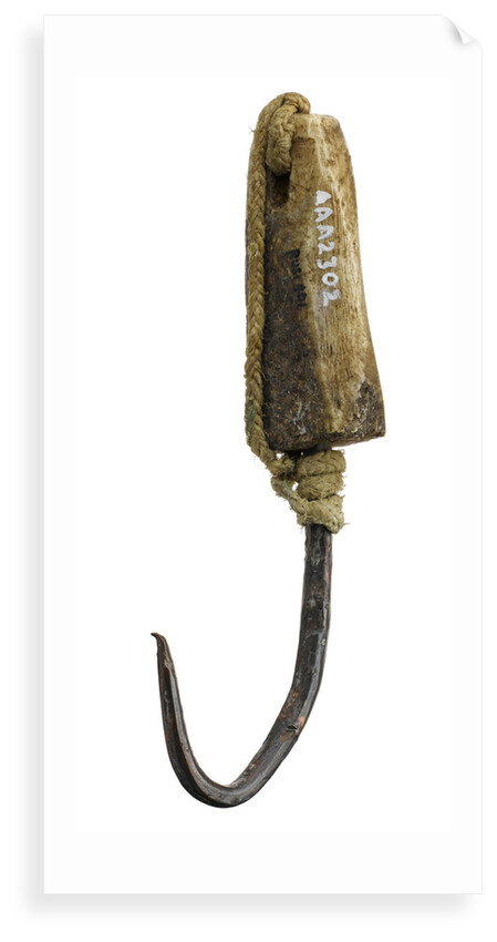 Fish hook by Netsilik Inuit