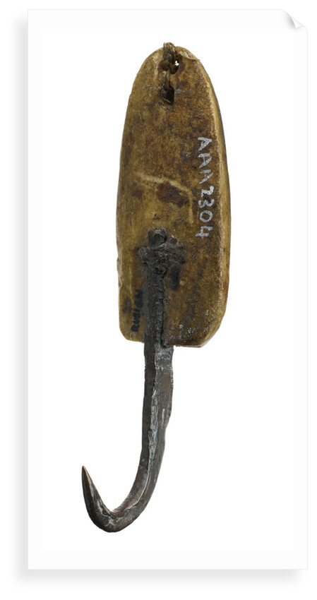 Fish hook by Netsilik Inuit