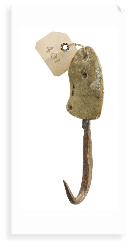 Fish hook by Netsilik Inuit
