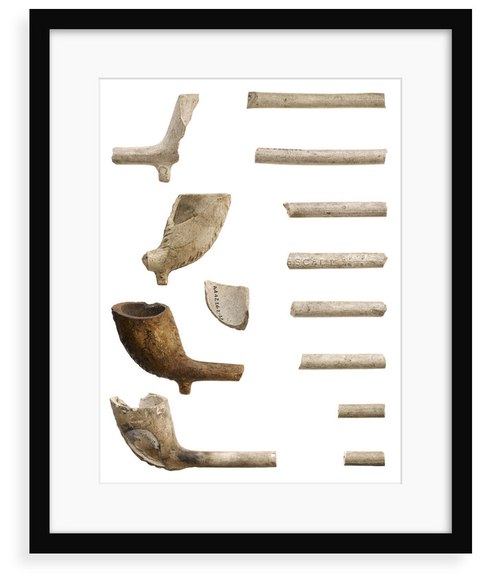 Clay pipe by T. Pescall