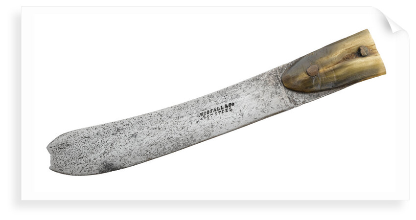 Knife blade by Wigfall & Co.