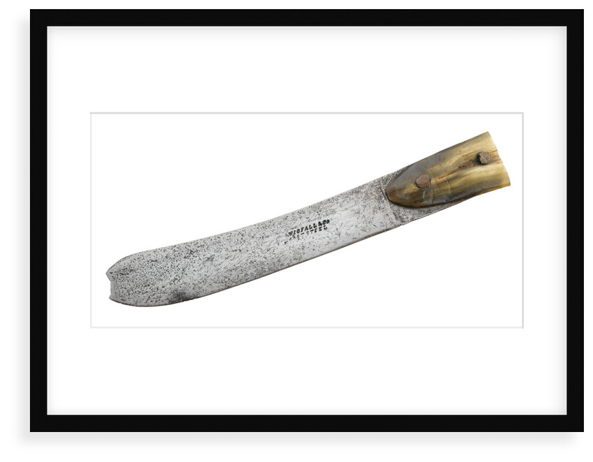 Knife blade by Wigfall & Co.