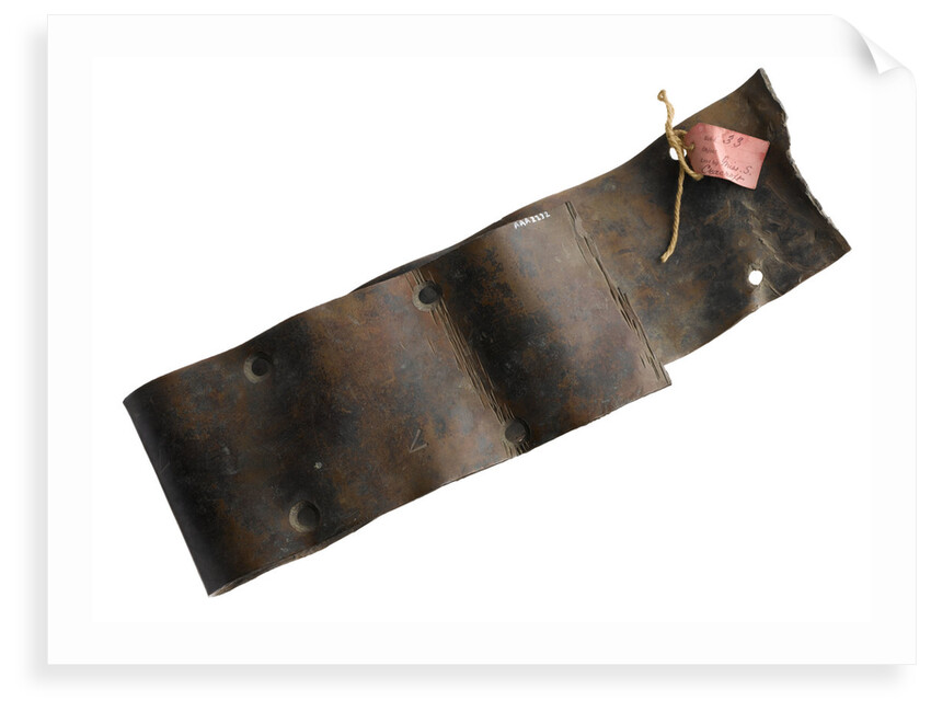 Copper strip by unknown