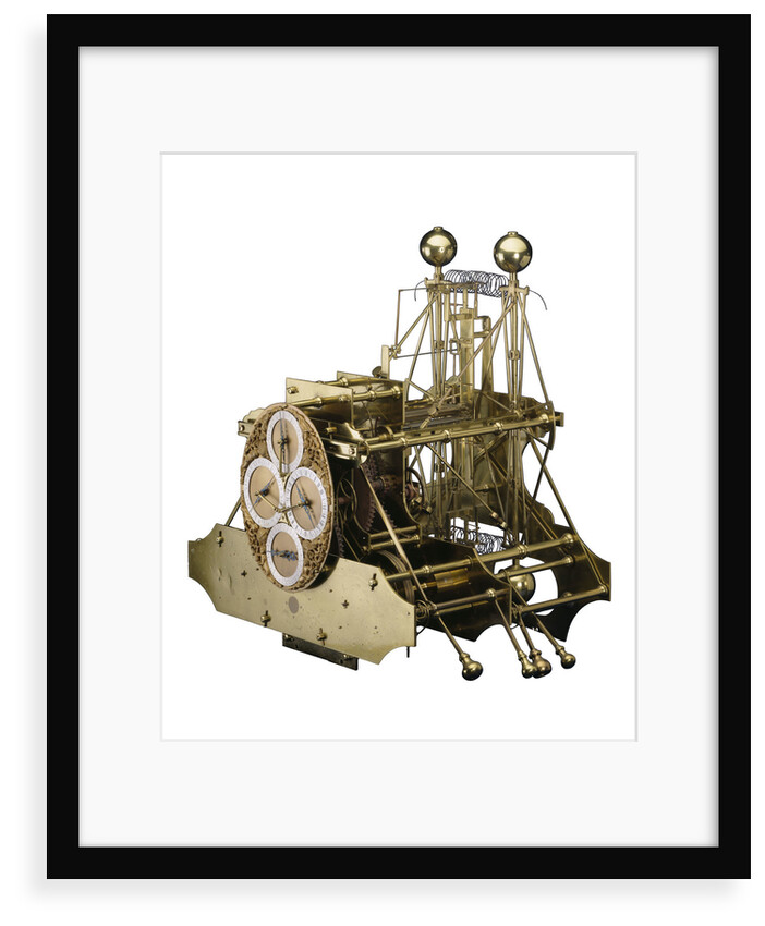 Three-quarter view of Harrison's marine timekeeper H1 by John Harrison