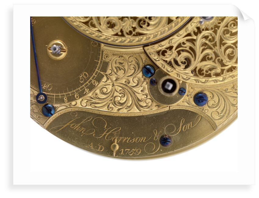 Harrison's marine timekeeper H4 by John Harrison