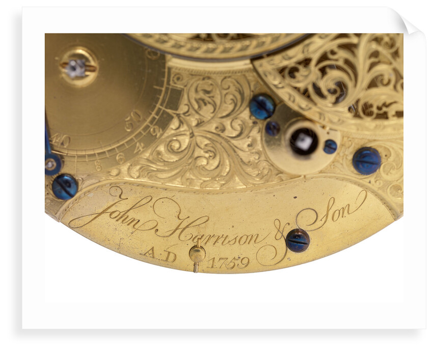 Harrison's marine timekeeper H4 by John Harrison