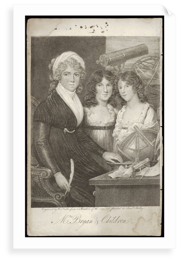 Mrs. Bryan and her Children by Samuel Shelley