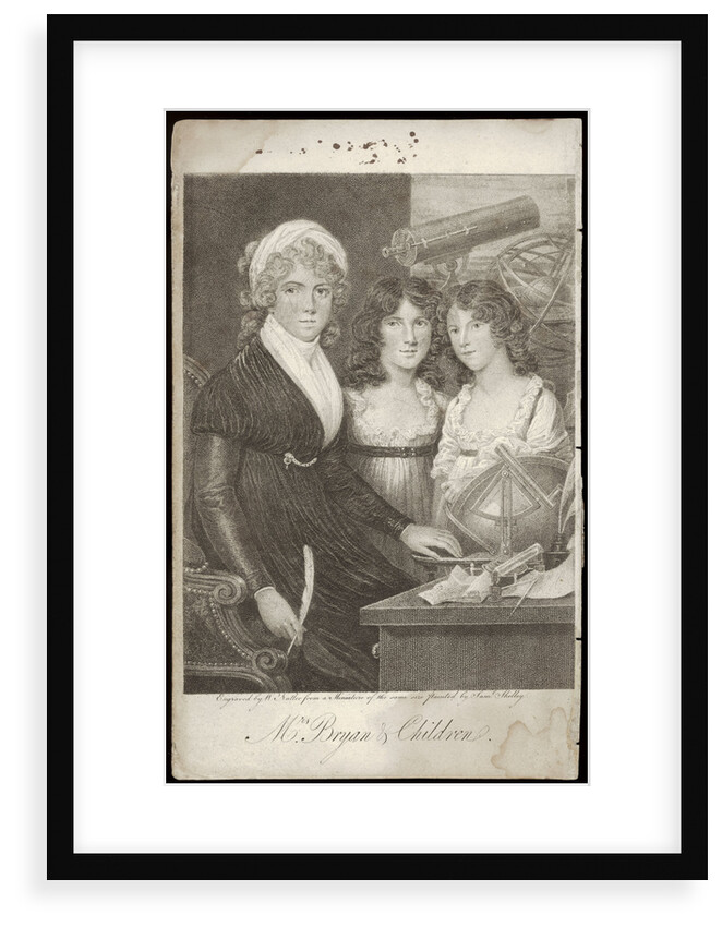 Mrs. Bryan and her Children by Samuel Shelley