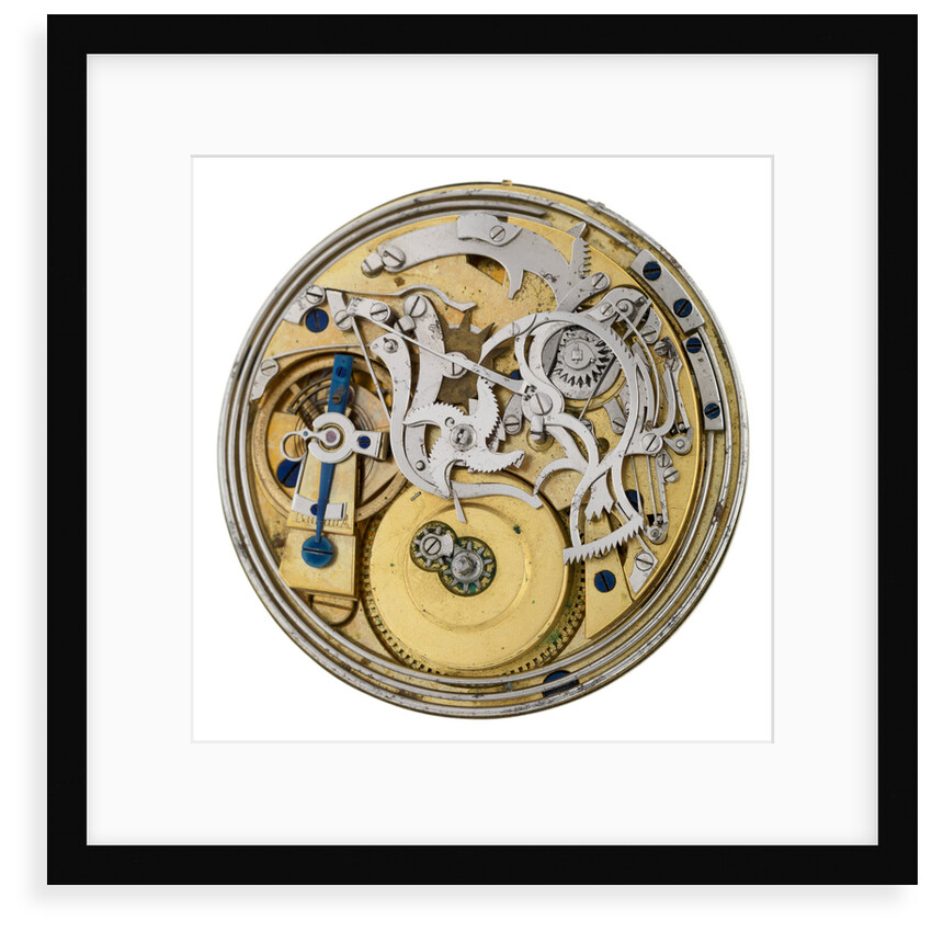Pocket watch movement by Montanrouge
