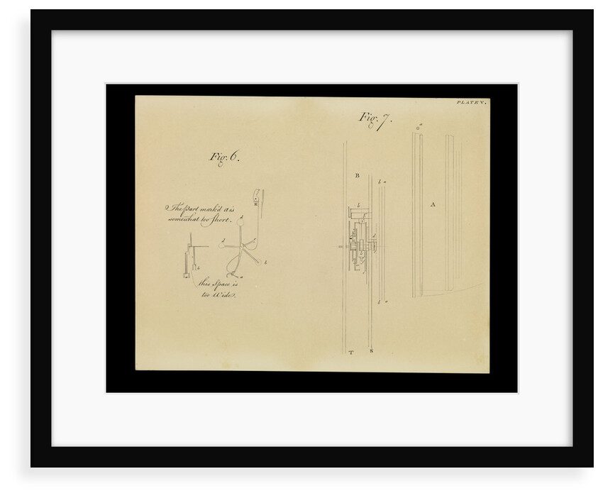 Figure 5 of 10 relating to Harrison's 4th marine timekeeper taken from 'The Principles of Mr Harrison's Timekeeper’ (1767) by unknown