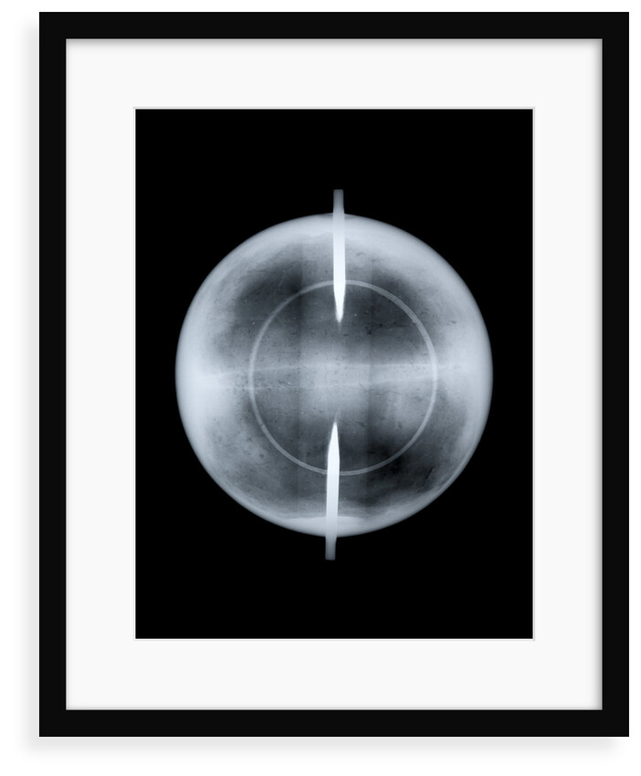 Globe x-ray by Nicolas Lane