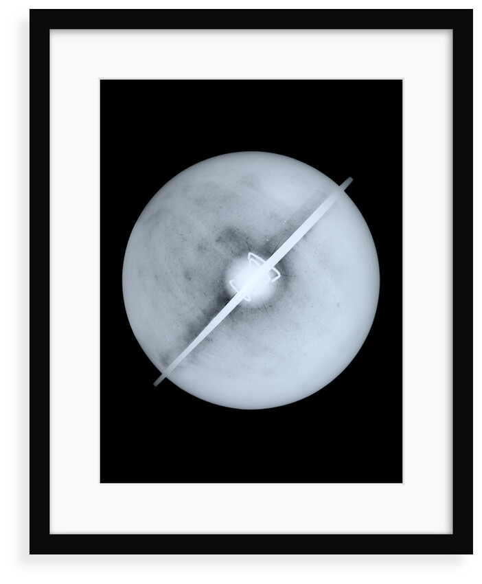 Globe x-ray by Willem Jansz Blaeu