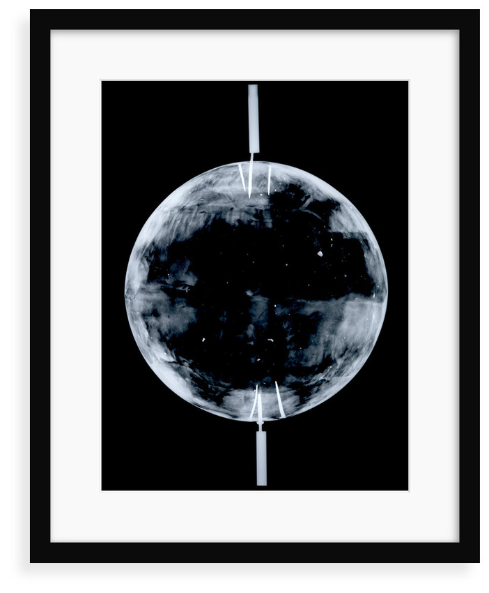 Globe x-ray by Johann Gabriel Doppelmayr