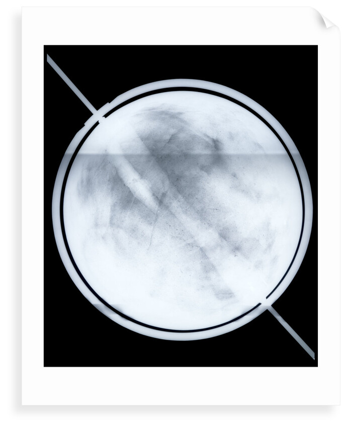Globe x-ray by Willem Jansz Blaeu