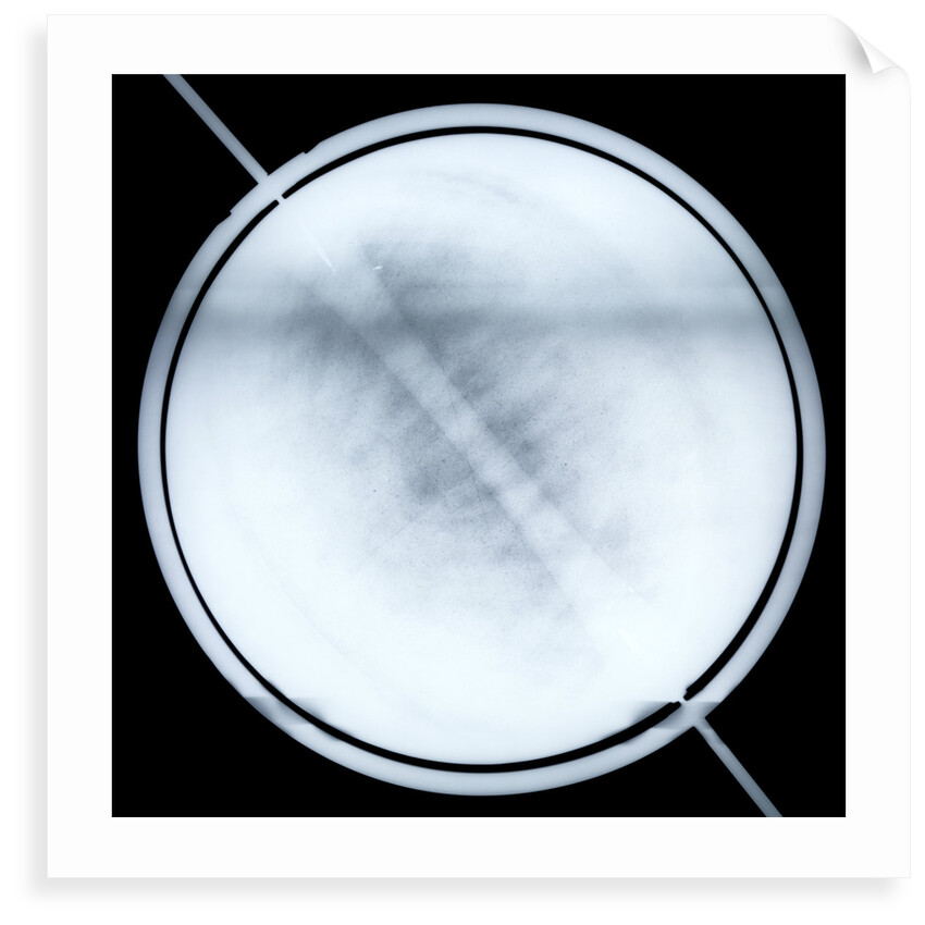 Globe x-ray by Willem Jansz Blaeu