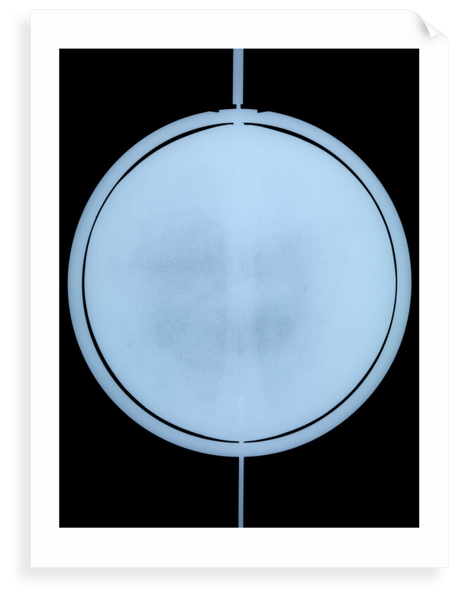 Globe x-ray by Willem Jansz Blaeu