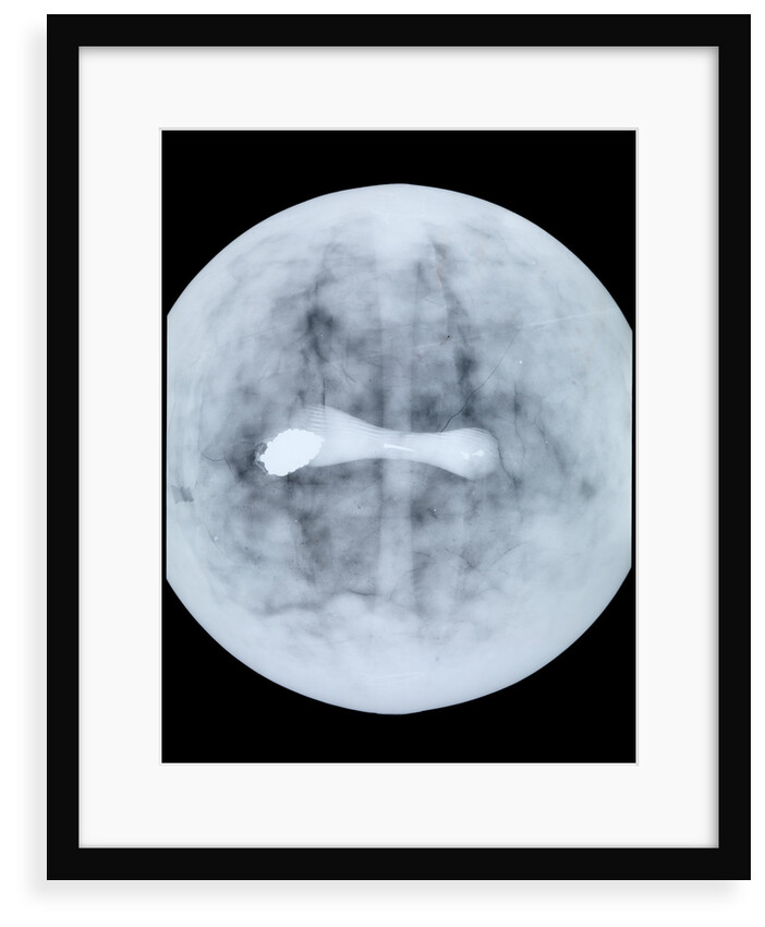 Globe x-ray by Jodocus Hondius