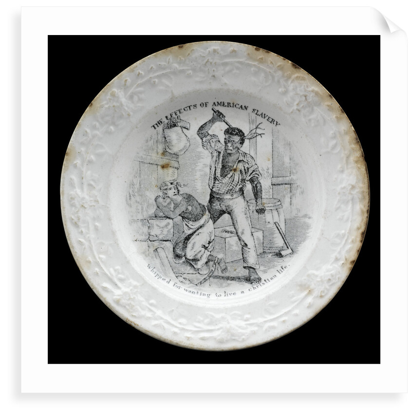 The Effects of American Slavery, whipped for wanting to live a Christian life' by unknown
