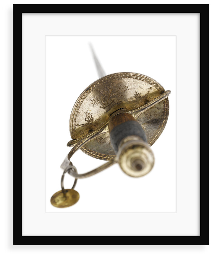 Small-sword, which belonged to Major-General William Souter, Royal Marines (active 1758-1794) by William Kersill