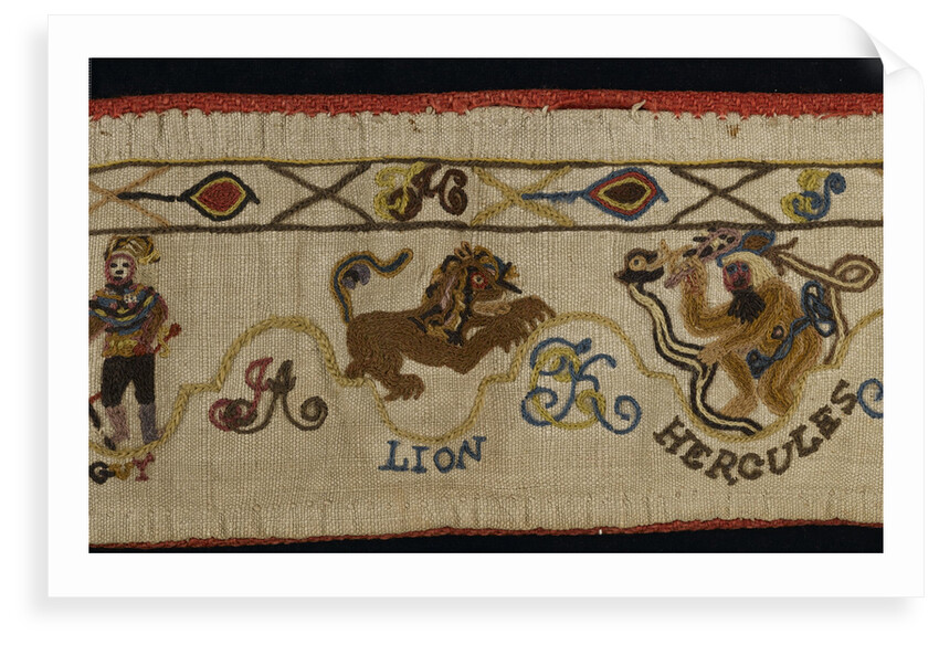 Detail of a valence by unknown