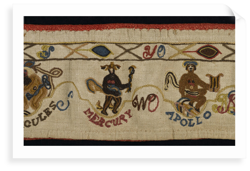 Detail of a valence by unknown