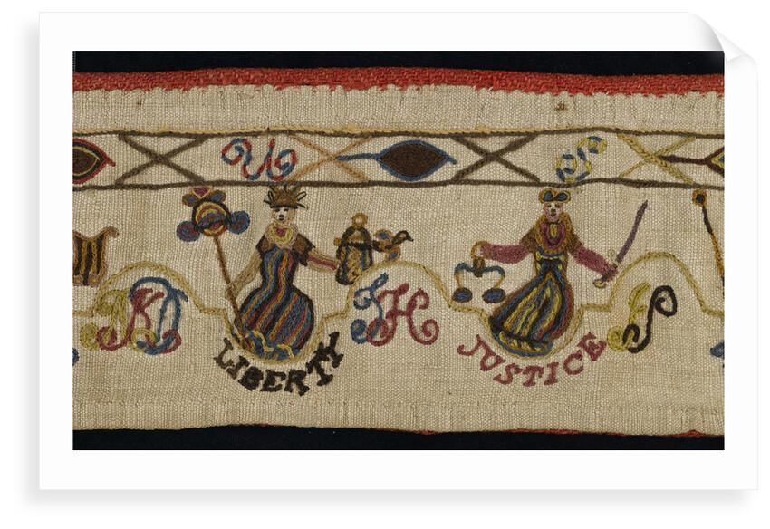 Detail of a valence by unknown