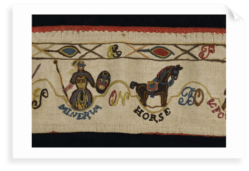 Detail of a valence by unknown