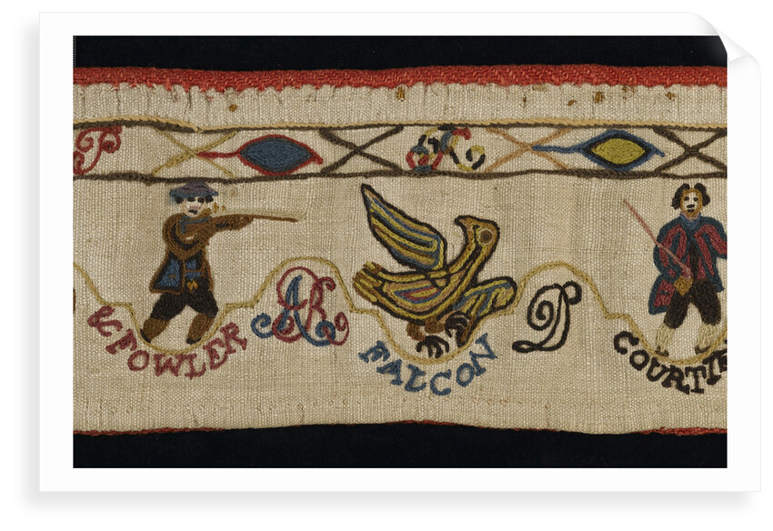 Detail of a valence by unknown