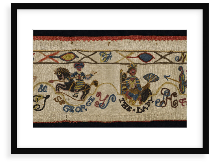 Detail of a valence by unknown
