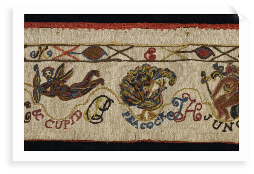 Detail of a valence by unknown