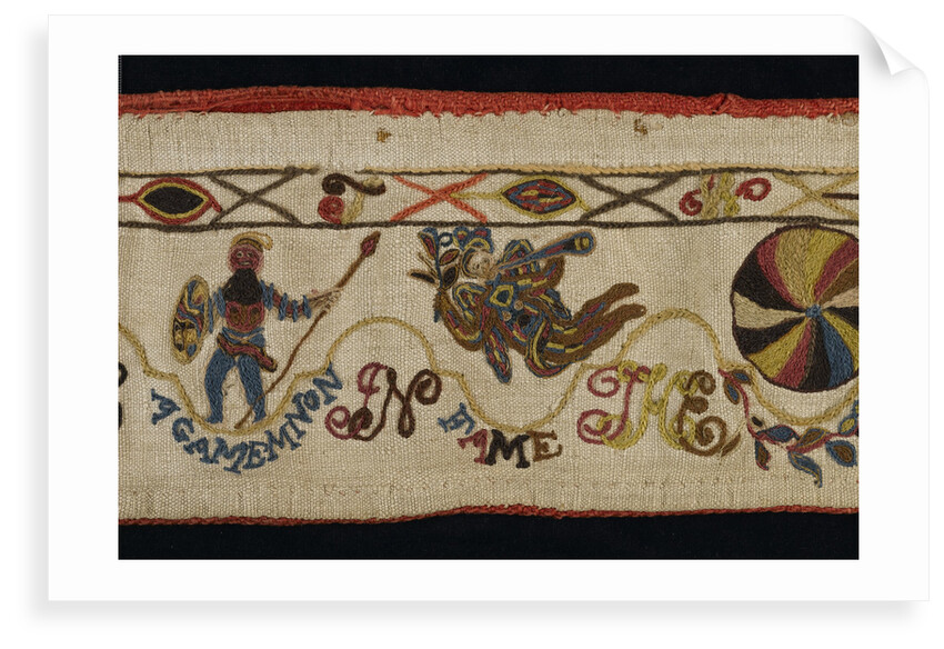 Detail of a valence by unknown