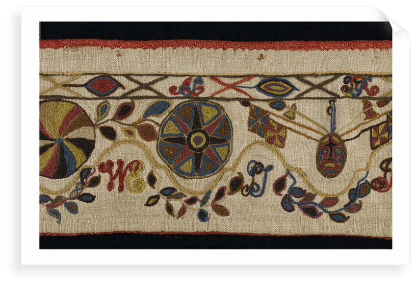 Detail of a valence by unknown