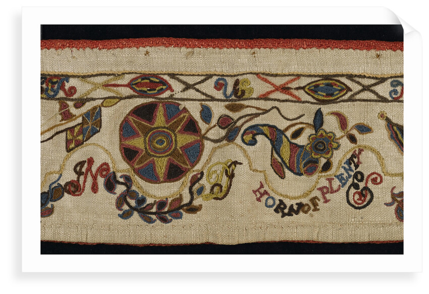 Detail of a valence by unknown