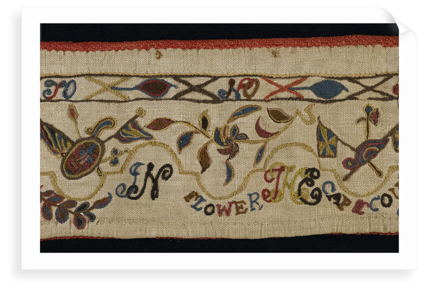 Detail of a valence by unknown