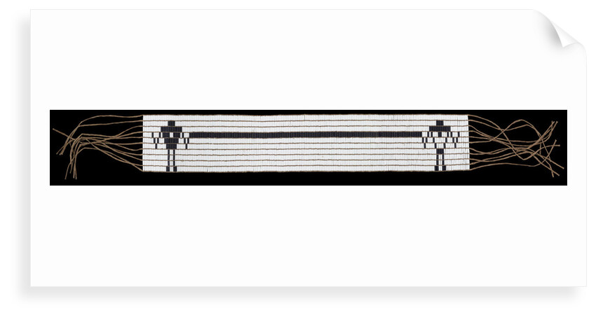 Wampum friendship belt by Ken Maracle
