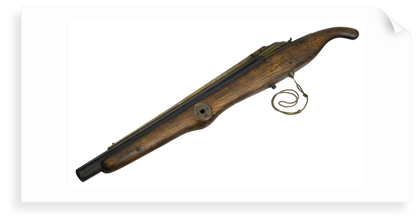 Whaling harpoon gun by W.W. Greener