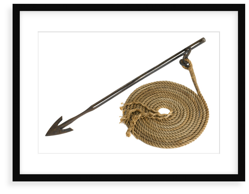 Whaling harpoon gun by W.W. Greener