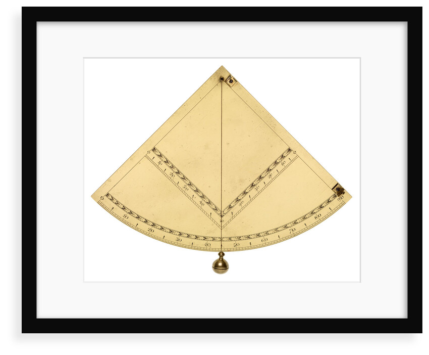 Mariner's quadrant by unknown