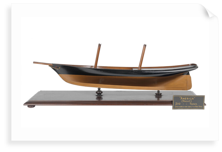 Schooner yacht 'America' (1851) by unknown