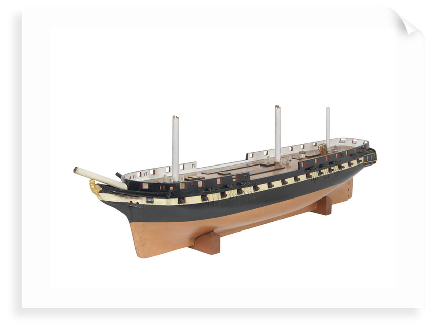 50-gun frigate HMS 'Nankin' (1850) by unknown