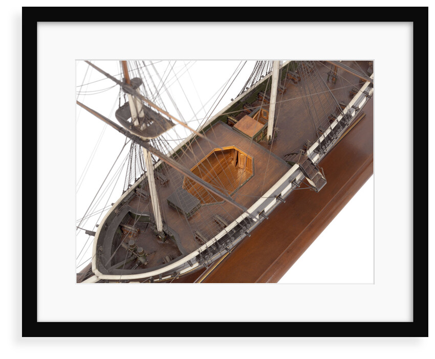 Miniature frigate 'Royal Adelaide' (1834) by unknown
