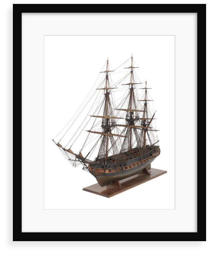 French 52-gun frigate 'Sirene' (1823) by unknown