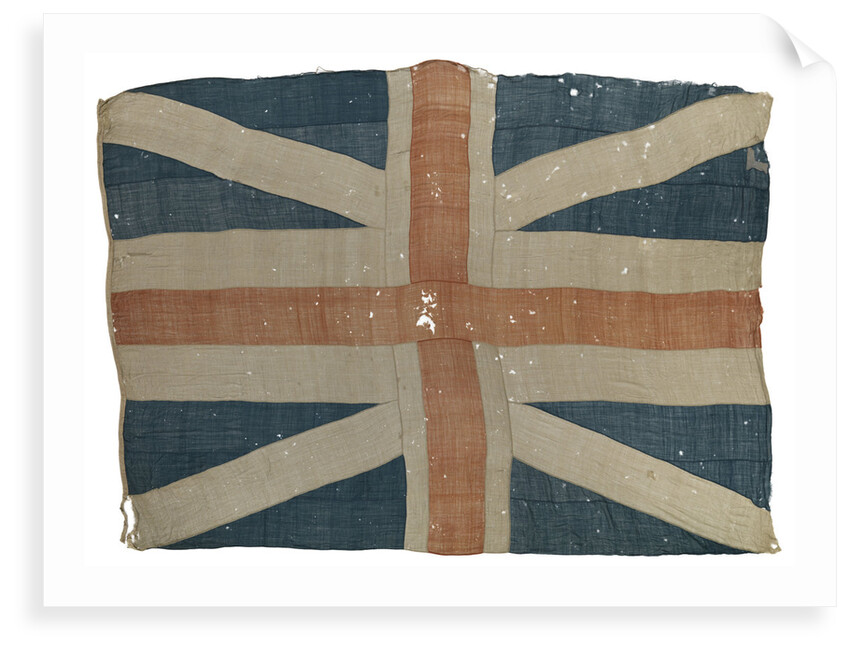 The command flag of Richard, Earl Howe (1726-1799) by unknown
