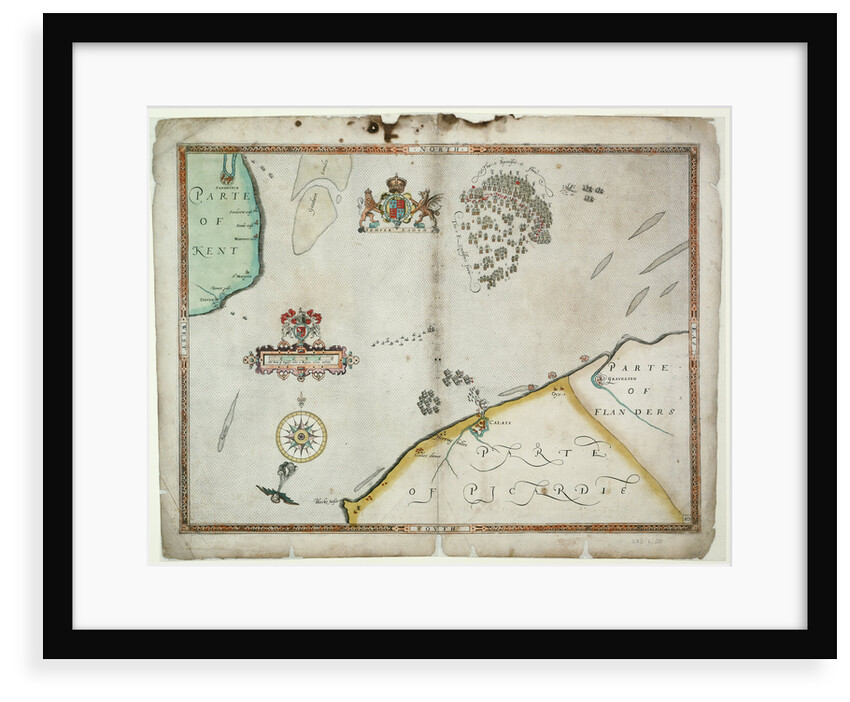 The Battle off Gravelines, 8 August 1588 by Robert Adams